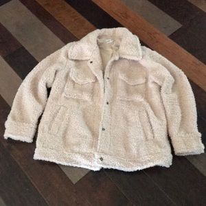 Sherpa jacket, super warm! excellent condition